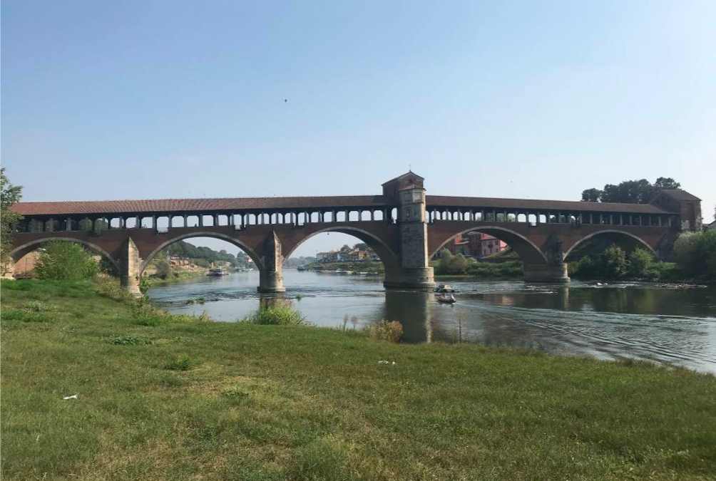 Ponte Coperto di Pavia - La via francisca