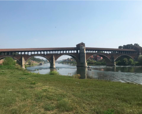 Ponte Coperto di Pavia - La via francisca